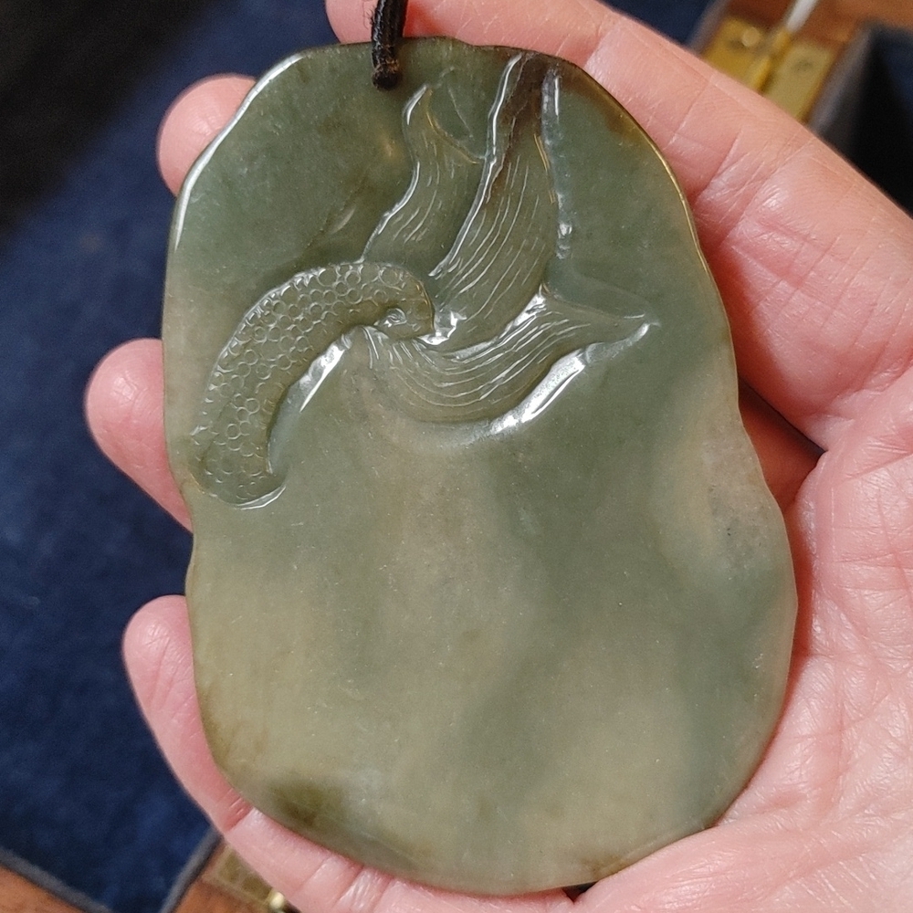 Jadeite Large Fire Breathing Dragon - Picture 16 of 17